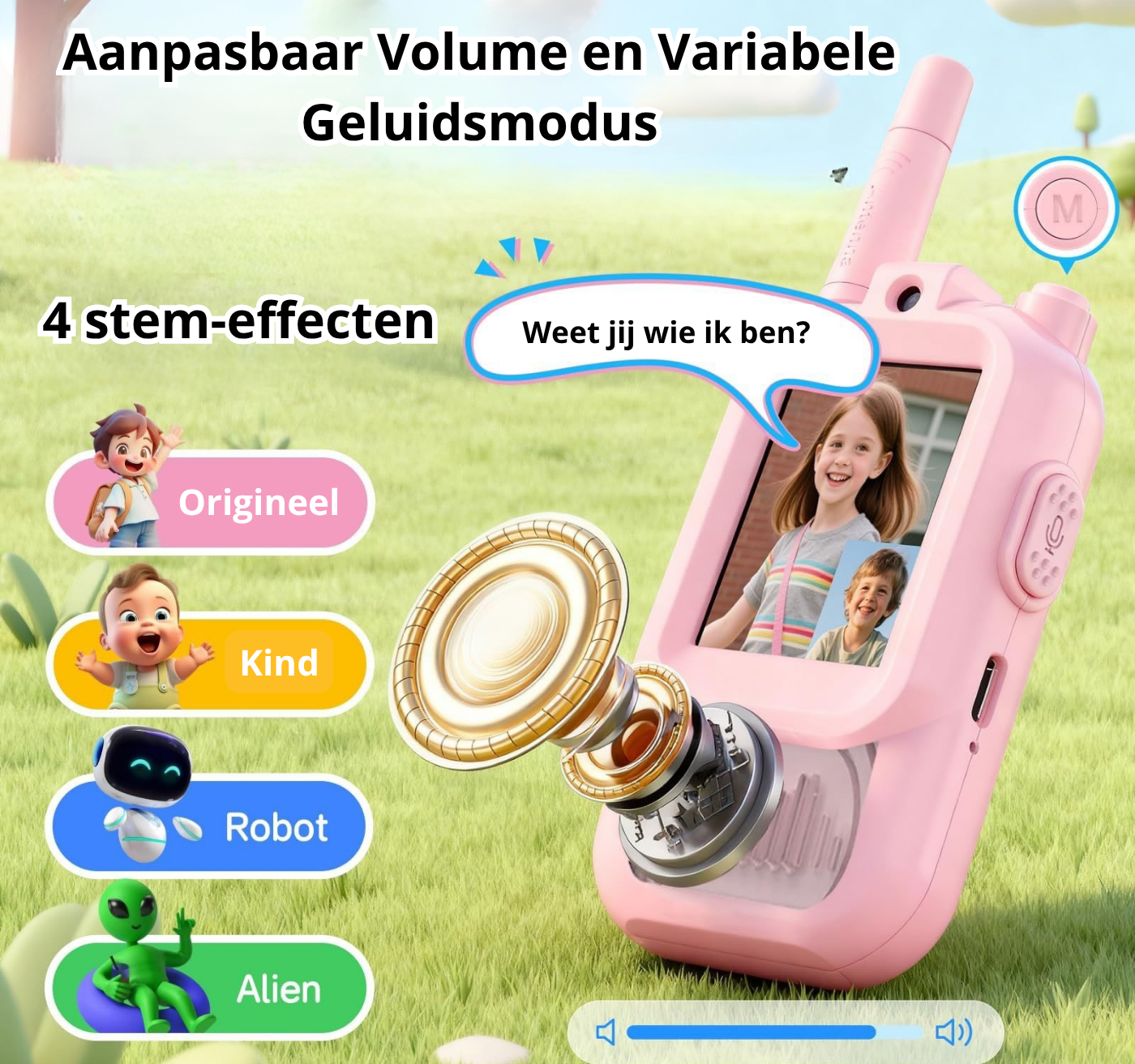 Talkie-walkie | Coffret vidéo interactif pour enfants