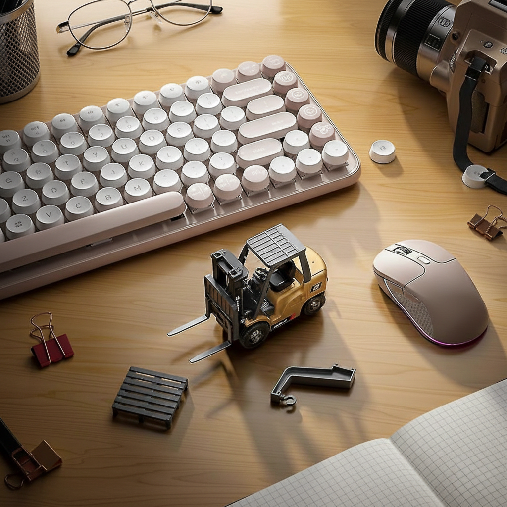 Mini Bestuurbaar Heftruck | Forklift