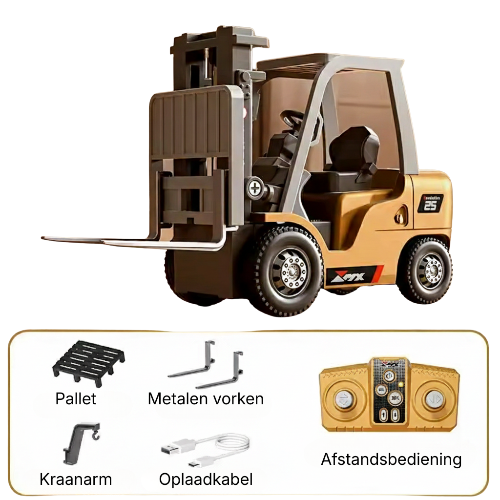 Mini Bestuurbaar Heftruck | Forklift