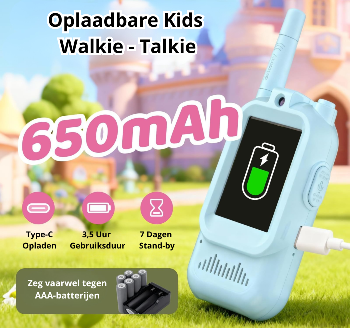 Talkie-walkie | Coffret vidéo interactif pour enfants