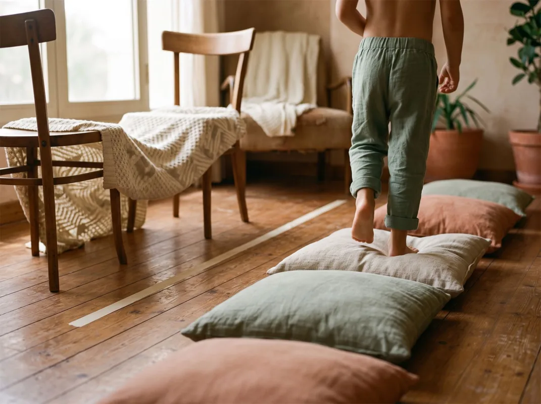 Living Room Obstacle Course