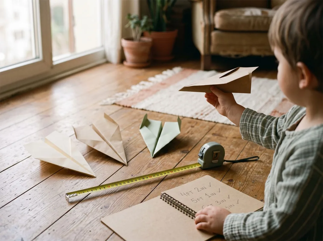 Paper Aeroplane Testing Lab