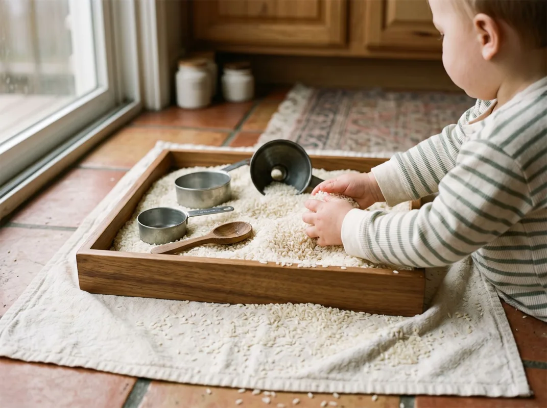 Sensory Rice Bin