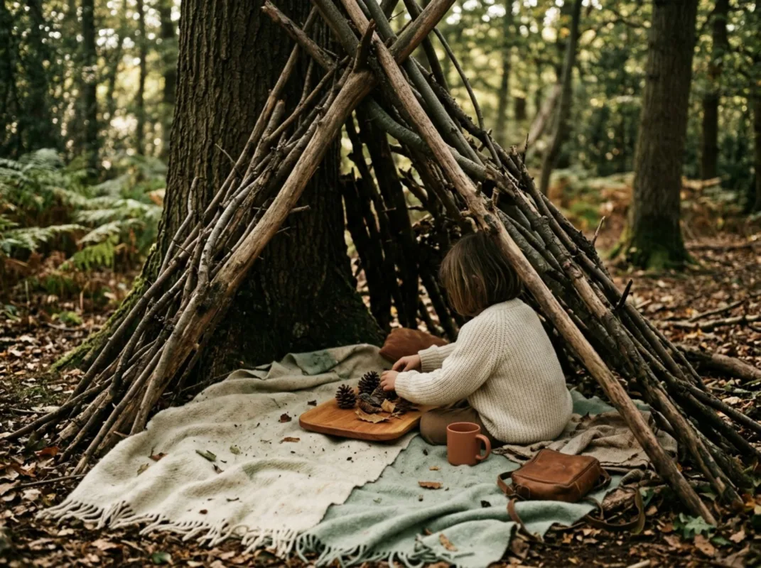 Build a Den Outdoors
