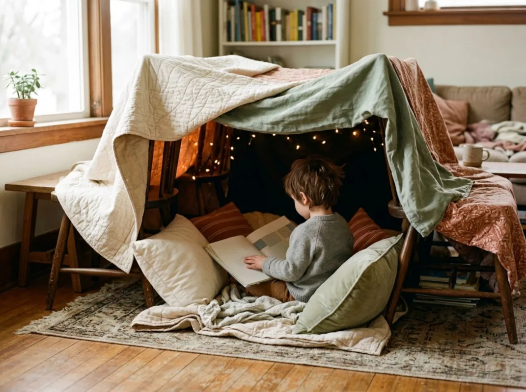 Blanket Fort Story Night