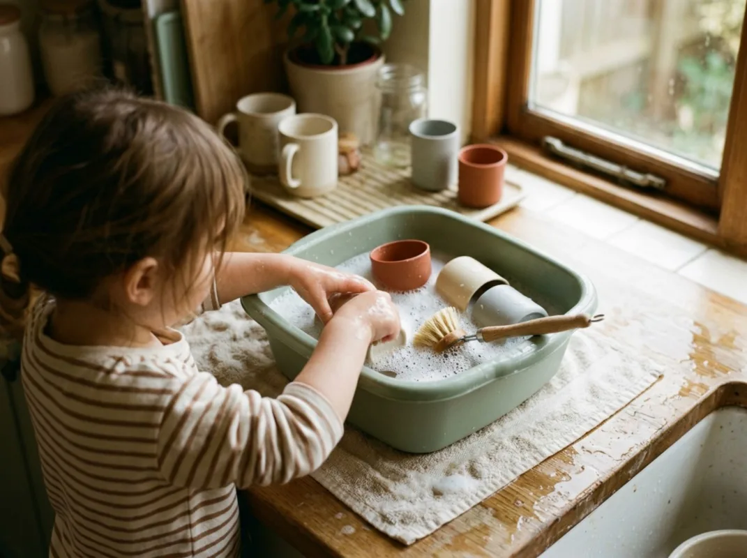 Warm Water Washing Station
